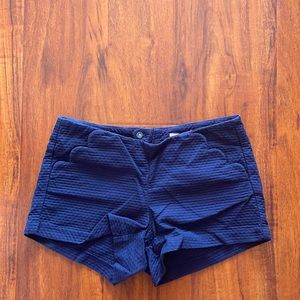 Lilly Pulitzer navy blue shorts. Size 00